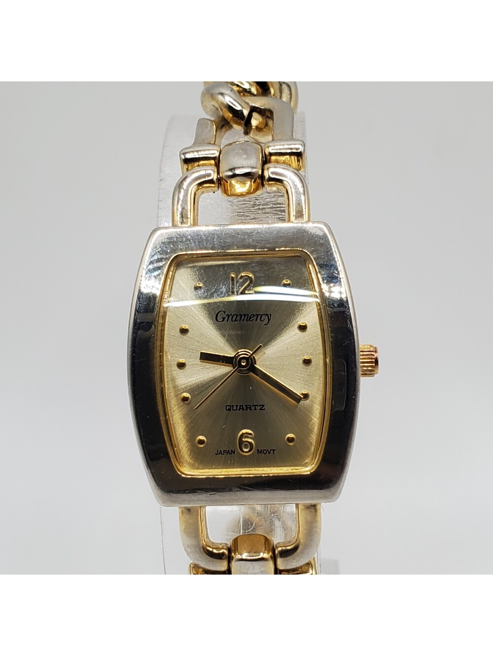 Gramercy Quartz Watch Women 20mm Two-Tone New Battery